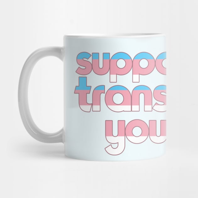 Support Trans Youth ))(( Transgender Flag Design by darklordpug